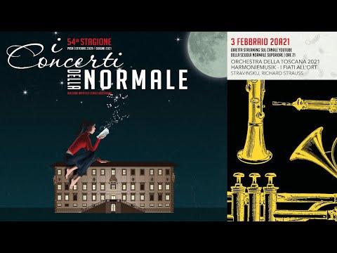 I Concerti della Normale: ORT 2021 HARMONIEMUSIK - I Fiati all'ORT – 3 febbraio  2021