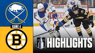 NHL Playoff Highlights | Sabres vs. Bruins | Game 4 | April 26, 2026