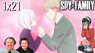Spy x Family 1x21 Nightfall Couples Blind Reaction & Review!
