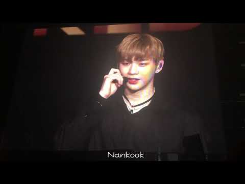180805 - คังแดเนียลพูดไทย #1 Kang Daniel - Wanna One World  Tour - One The world in Bangkok Thailand