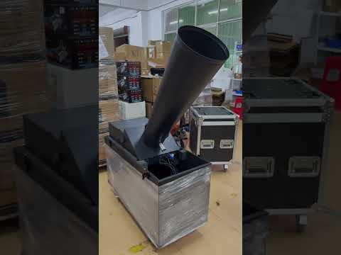 Blast the Party with CO2 Cyclone Confetti Machine  Perfect for DJs & Stage Shows