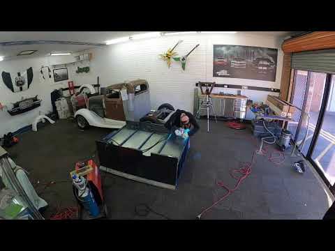 '34 Chevy Work Truck Welding up the tray The Short Version Ep 31