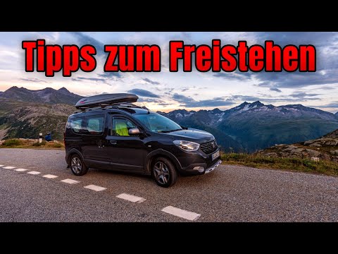 Freistehen / Wildcampen mit dem Camper Van 🚐 - Meine Tipps für Stellplätze 🏞️