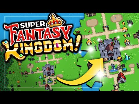 CUTE PIXEL ROGUELIKE CITY BUILDER! - SUPER FANTASY KINGDOM