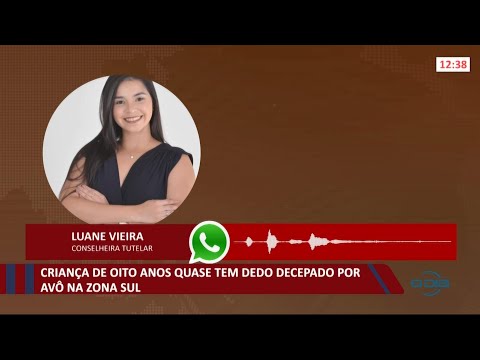 Criança de oito anos quase tem dedo decepado por avoÌ‚ na zona sul 05 10 2021