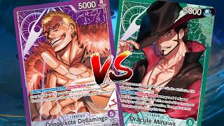 OP16 POV 🟣 Doflamingo VS 🟢 Mihawk | One Piece TCG Locals | Ronda 1
