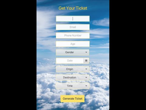 Boarding Pass GUI w/ JavaFx, SceneBuilder