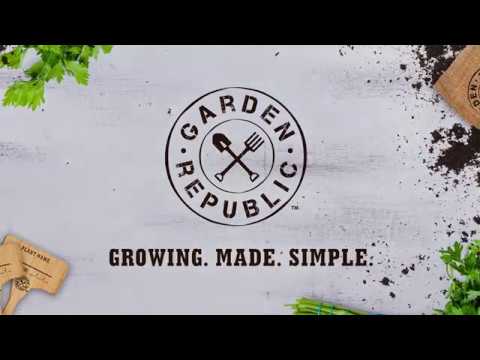 Garden Republic Indoor Herb Garden Starter Kit Instructional Video