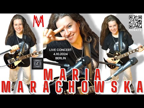 Erleben Sie Maria Marachowskas Electric Rock Konzert in Berlin - Siberian Blues 4.10.2024