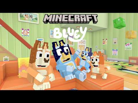 I Played the Entire Minecraft x BLUEY DLC (Full Game Playthrough)