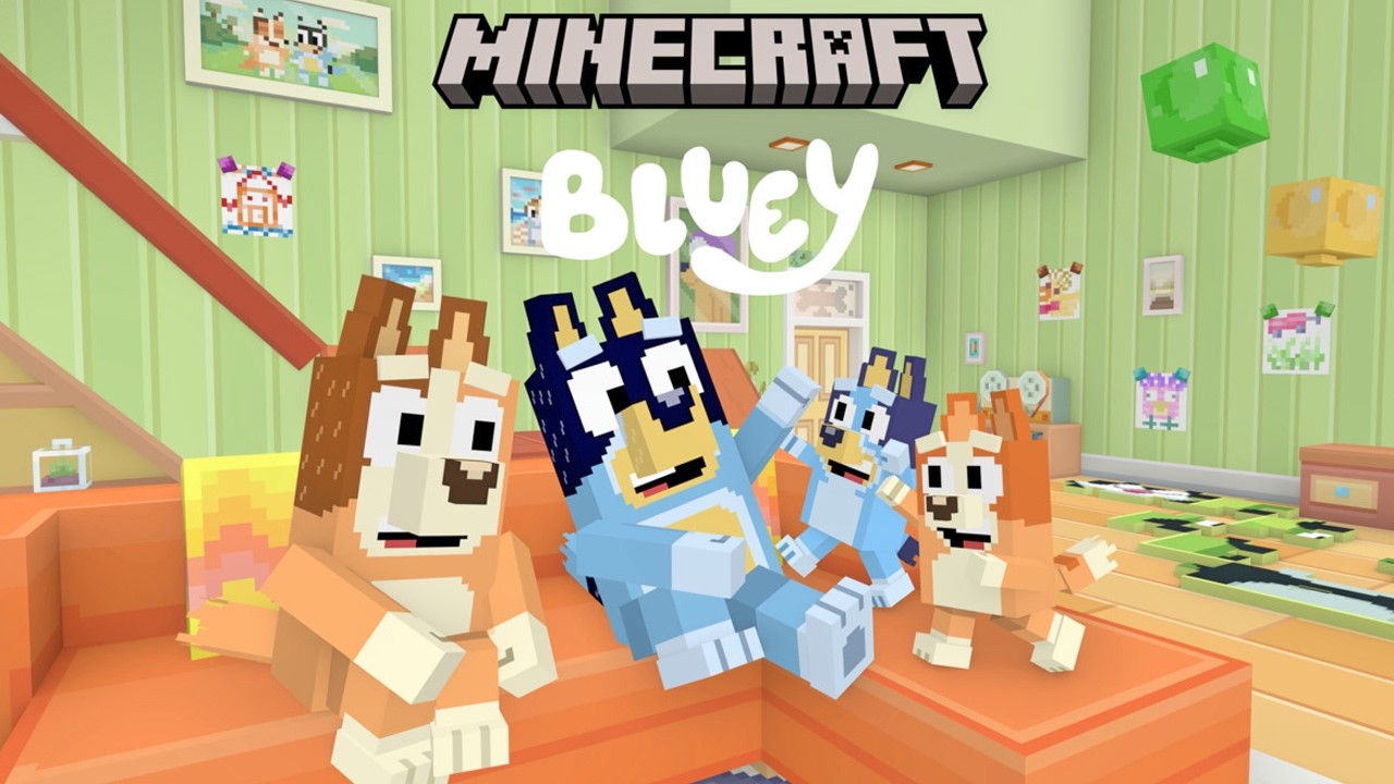 I Played the Entire Minecraft x BLUEY DLC (Full Game Playthrough)