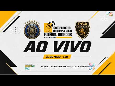 ROSETA X PONTE SANTO ANTÔNIO | CAMPEONATO MUNICIPAL DE WENCESLAU BRAZ 2026
