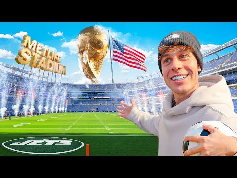 72 Hours In New York 🇺🇸 (I played In the World Cup Final Stadium ⚽️)