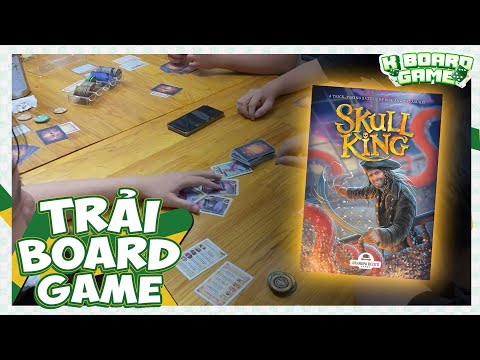 Vua Hải Tặc cũng phải run sợ: Trải nghiệm Skull King tại Mystery Room | K Board Game
