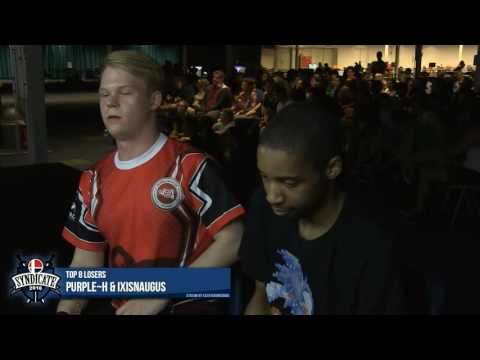 Syndicate - IxisNaugus (Sonic) Vs. SFTO | Purple~H (Cloud) - Top 8 Losers - Smash 4