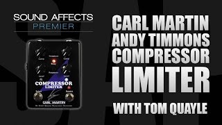 Video thumbnail for Carl Martin Andy Timmons Compressor Limiter Demo Review by Sound Affects