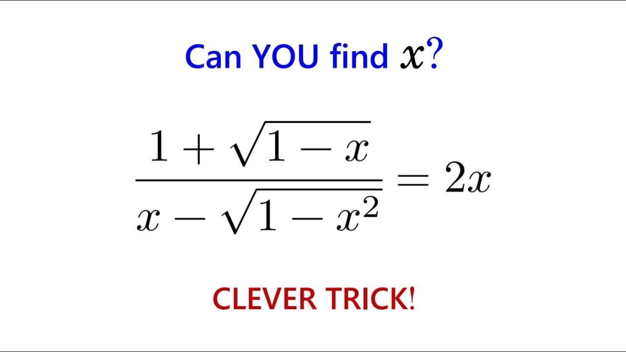 Can you solve this? | Harvard admission math problem