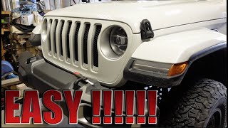 HOW TO REMOVE JEEP JL  BUMPER