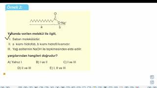 Eğitim Vadisi 10.Sınıf Kimya 20.Föy Yaygın Günlük Hayat Kimyasalları (1) Konu Anlatım Videoları