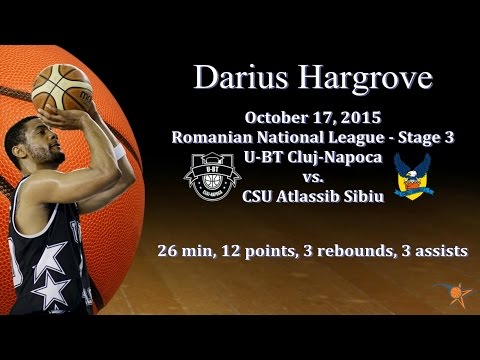 Darius Hargrove vs. CSU Sibiu - Oct 17, 2015
