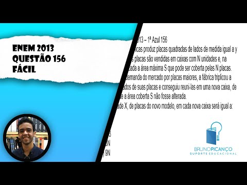 [ENEM 2013] Questão 156 📘#211-ÁREA DE FIGURA PLANA