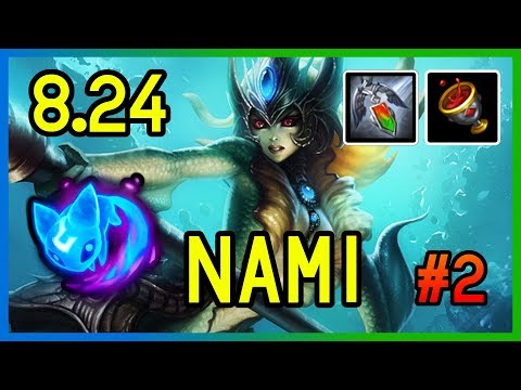 8.24 NAMI SUPPORT #2 - Diamond - League of Legends