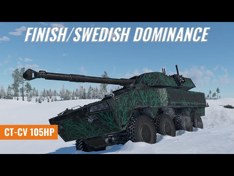 CT-CV 105HP - Swedisch Overperformance? [War Thunder]