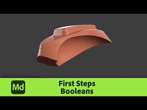 Booleans in Modeler | First Steps | Adobe Substance 3D