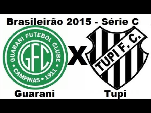 Guarani 1 x 1 Tupi - Brasileirão 2015 Série C - Jogo Completo
