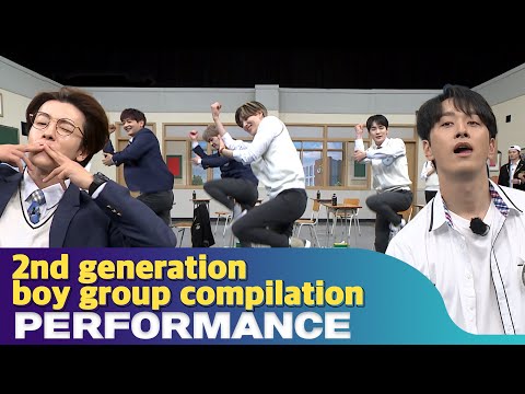 The golden age of male idols. 2nd generation boy group performance compilation