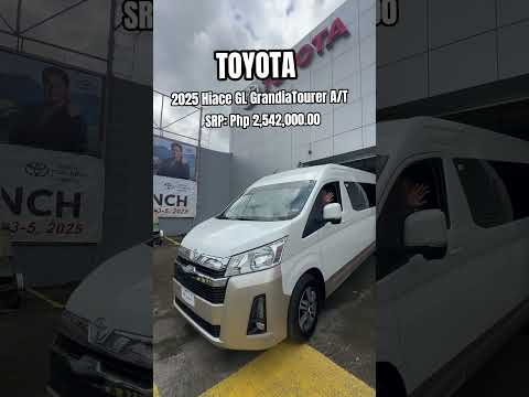 2025 Toyota Hiace GL Grandia Tourer AT 2T. #shorts #shortsviral #toyota #toyotahiace #tourer
