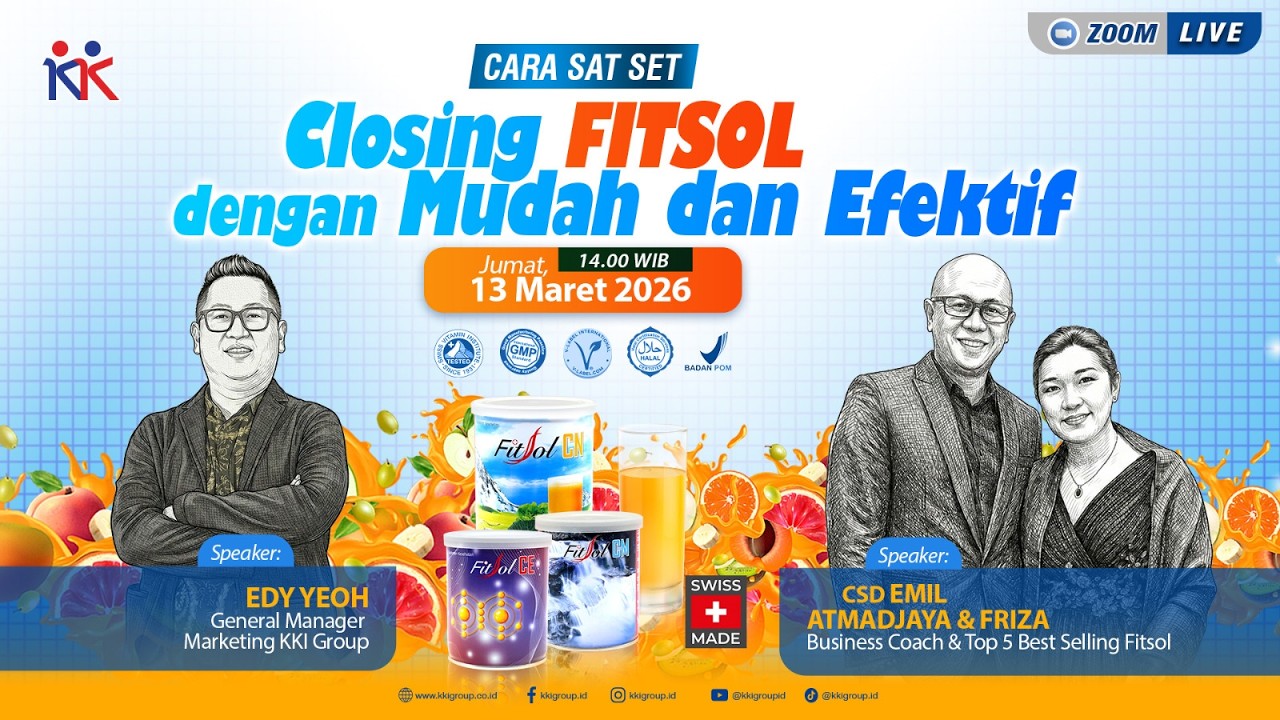 Cara Satset Closing Fitsol Bersama CSD Emil Atmajaya & Friza