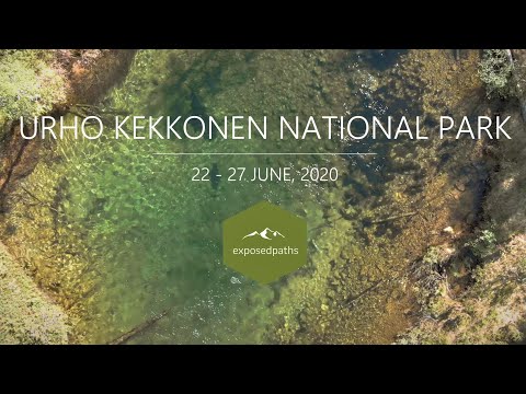 MIDNIGHT SUN in URHO KEKKONEN National Park[2020] - Yksinvaellus UKK-puistossa