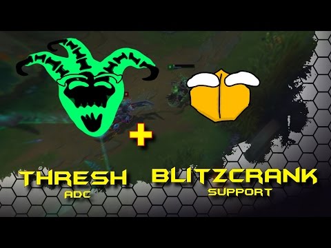 League of Legends  - Thresh adc  is broken [GER]