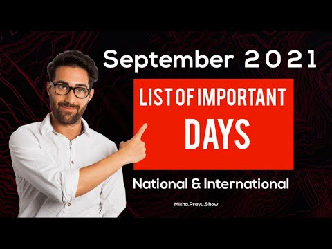 image-What special month is September?