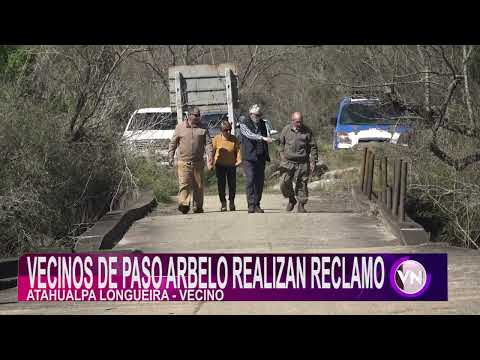Puente de Paso Arbelo sigue en mal estado.