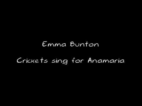 Emma Bunton  - Crickets Sing For Anamaria (&lyrics)