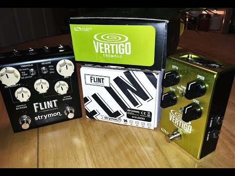 Source Audio Vertigo VS Strymon Flint - Tremolo Shootout!