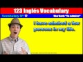 Vocabulary #12. El verbo admire 