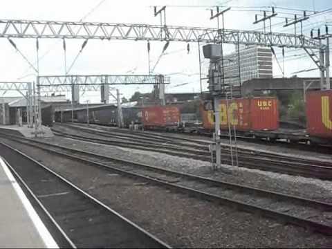 DRS 66421 departing Crewe, 4S44 Daventry - Coatbridge (27/07/2011)