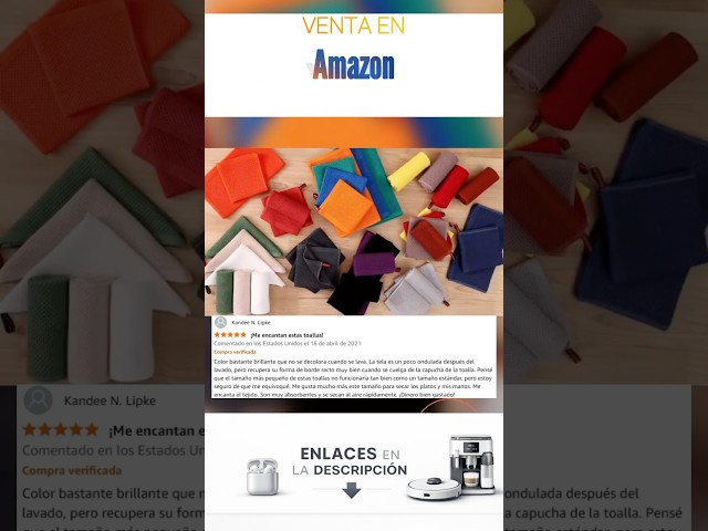 Vídeo relacionado con Sedalinne Juego 4 Paños de Cocina Premium Cuadros/Lisos - Tamaño 50x50 cm - 100% Algodón - Muy Absorbentes - Trapos Cocina. Color Amarillo