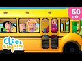 Las ruedas del autobús 🚌 y más canciones infantiles para bebés con Cleo y Cuquín