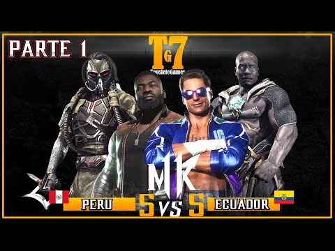 🏆ECUADOR VS PERU 【5 Vs 5】Part 1  - Ft. Psycho-Jean_ , Akira-Luis,Cyrax MORTAL KOMBAT 11 LATAM