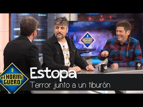 David Muñoz, de Estopa, estuvo junto a un 'tiburón' con final inesperado - El Hormiguero