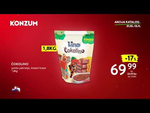 Konzum tjedna akcija od 31.10.-06.11.2019.