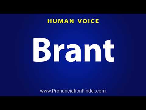 How To Pronounce Brant