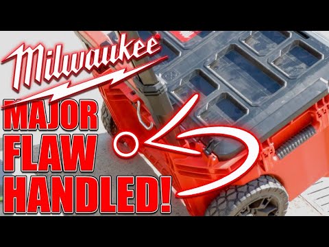 Milwaukee PACKOUT Rolling Box Had a MAJOR FLAW… Until We Fixed It!