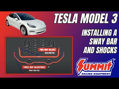 Project White Lightning Suspension Upgrades: Installing Eibach Springs & Sway Bar on a Tesla Model 3