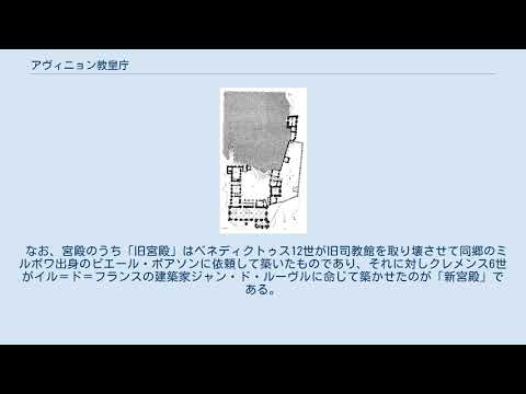 アヴィニョンの教皇宮殿