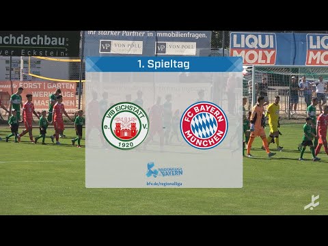 Regionalliga Bayern 2022/23 - 1. Spieltag - VfB Eichstätt vs FC Bayern München II